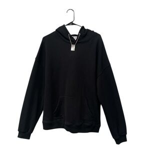 Heliot Emil black hoodie with chain size medium